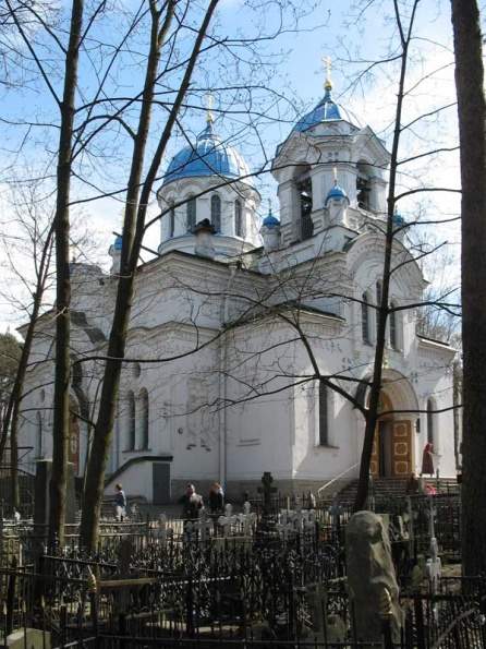Церковь Спаса Нерукотворного Образа (Спасо-Парголовская) на Шуваловском кладбище