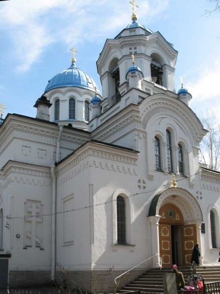Церковь Спаса Нерукотворного Образа (Спасо-Парголовская) на Шуваловском кладбище