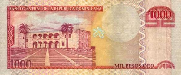 1000 доминиканских песо, деньги Доминикана