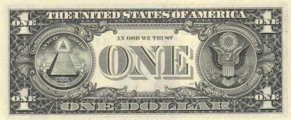 1 доллар США, деньги США