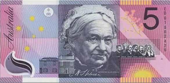 5 австралийских долларов (памятная 2001 г.в.), деньги Австралия